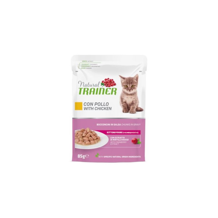 Nt Cat Kitten&Young Chicken Busta 85 Gr