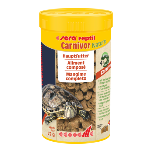 Sera reptil Prof Carnivor Nature 250ml